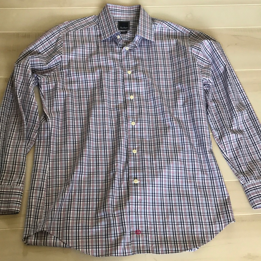 David Donahue button down shirt size 16.5 - 34/35